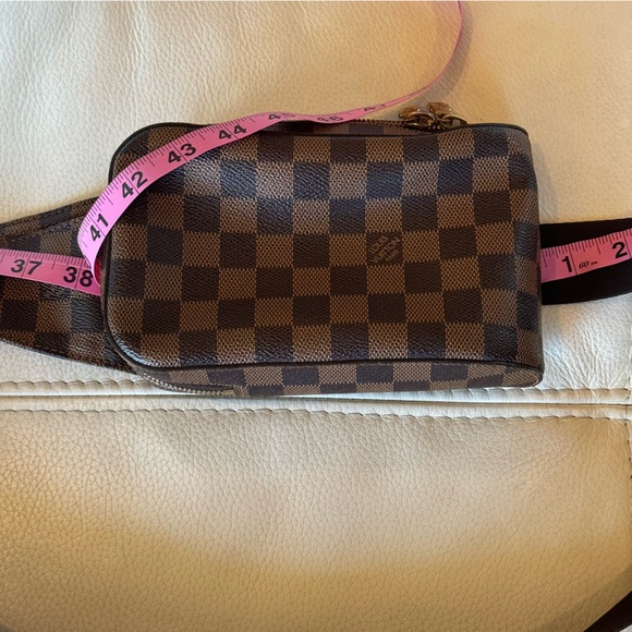 🎯SOLD🎯 Louis Vuitton's Geronimos Damier Cross Body Bag Authentic - Picture 16 of 16